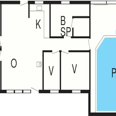 10 Person In Rsted Holiday home